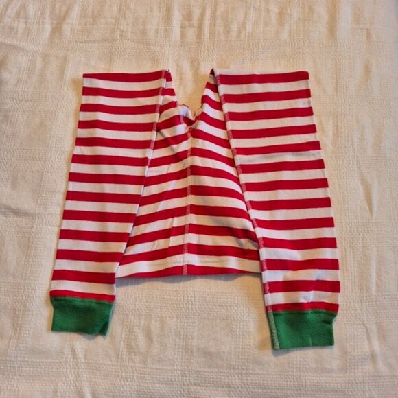 Hanna Andersson boys size size 140 or 10 pajama pants red & white stripes vguc - Picture 4 of 4